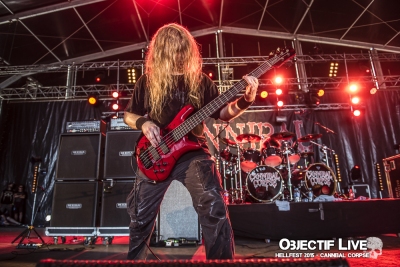 Cannnibal Corpse, hellfest, objectif live